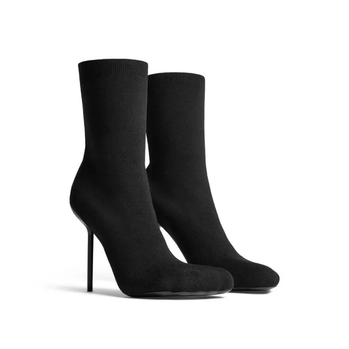 Women Boots and Ankle Boots Balenciaga Anatomic 110mm Bootie In Black