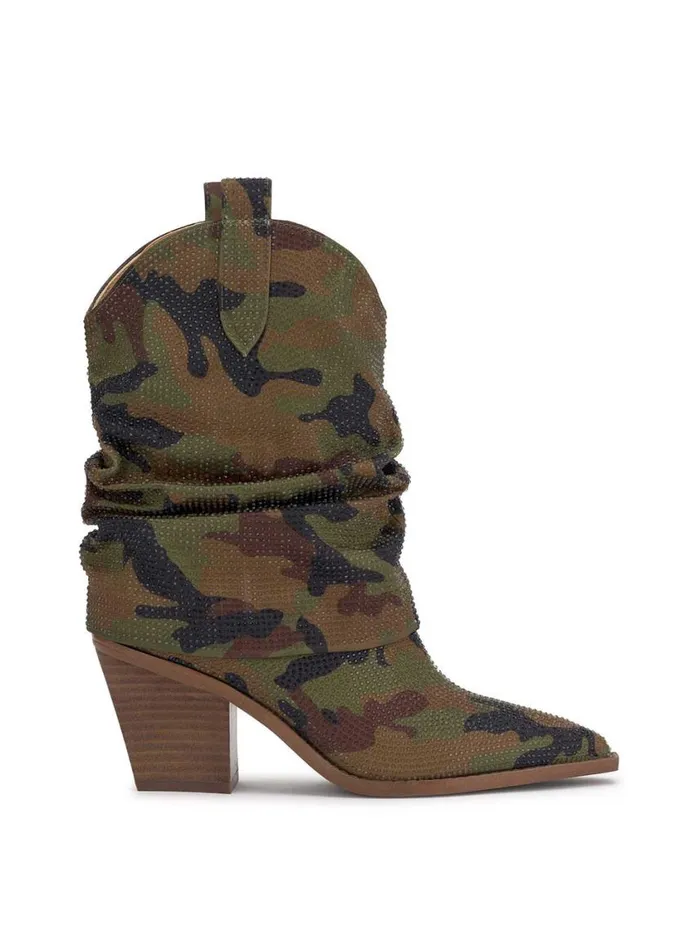 Women Boots and Booties Jessica Simpson Gemorra Bootie In Forest Camo