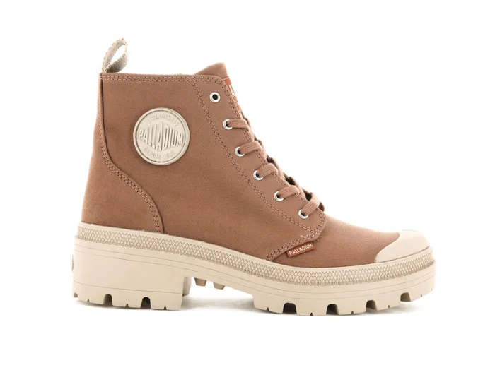 Women Boots PALLADIUM PALLABASE TWILL Peru Archive