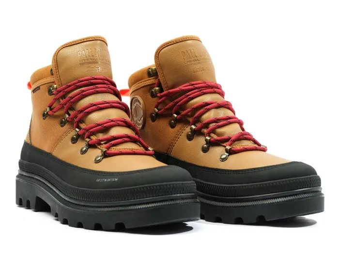 Women Boots PALLADIUM PALLATROOPER HIKER WP X FINISTERRE Apple Cinammon Women Boots PALLADIUM PALLATROOPER HIKER WP X FINISTERRE Apple Cinammon