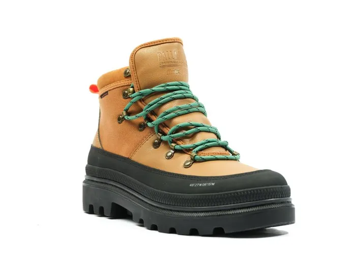Women Boots PALLADIUM PALLATROOPER HIKER WP X FINISTERRE Apple Cinammon Women Boots PALLADIUM PALLATROOPER HIKER WP X FINISTERRE Apple Cinammon