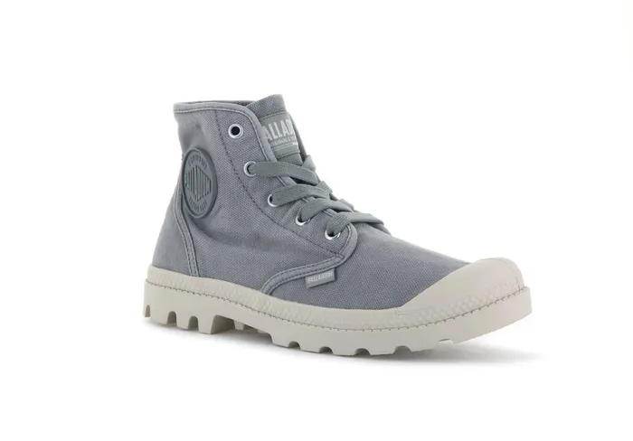 Women Boots PALLADIUM PAMPA HI Gray Flannel Women Boots PALLADIUM PAMPA HI Gray Flannel