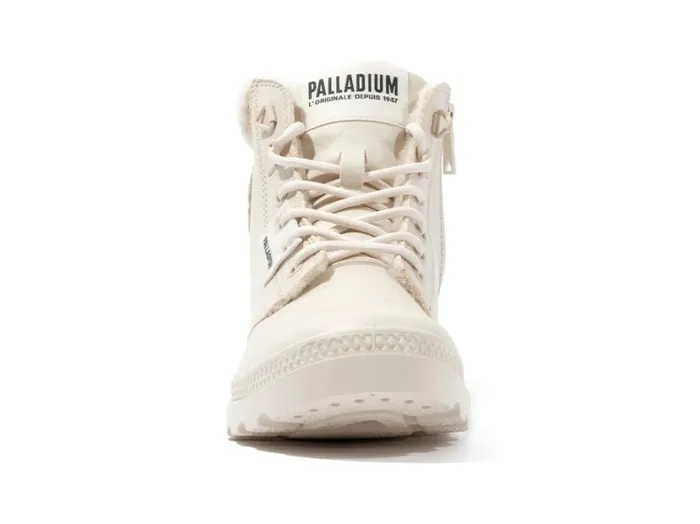 Women Boots PALLADIUM PAMPA HI SNOW WARM Almond Milk Women Boots PALLADIUM PAMPA HI SNOW WARM Almond Milk