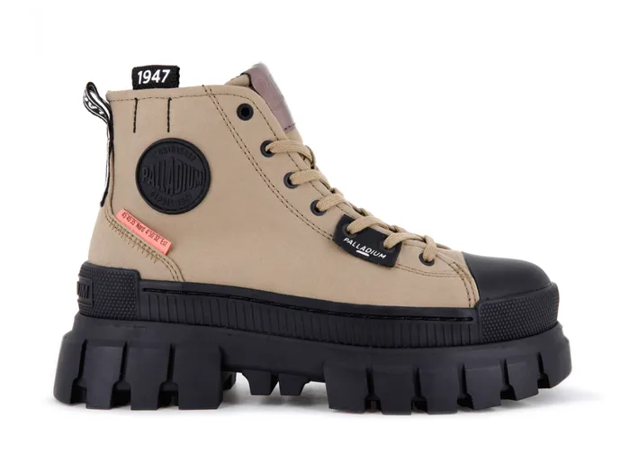 Women Boots PALLADIUM REVOLT HI TX Olive