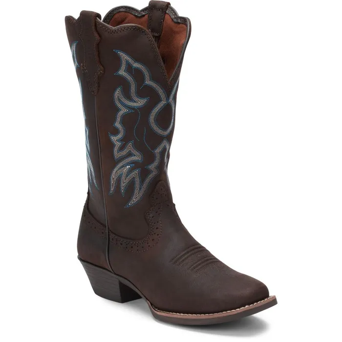 WOMEN Brandy Dark Brown Justin Boots Western