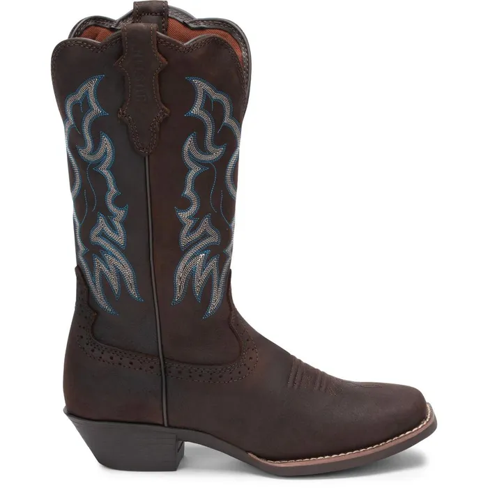 WOMEN Brandy Dark Brown Justin Boots Western