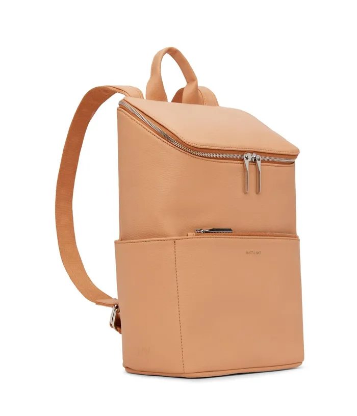 Women Brave Vegan Backpack 8211 Purity Melon Matt and Nat Diaper Bags
