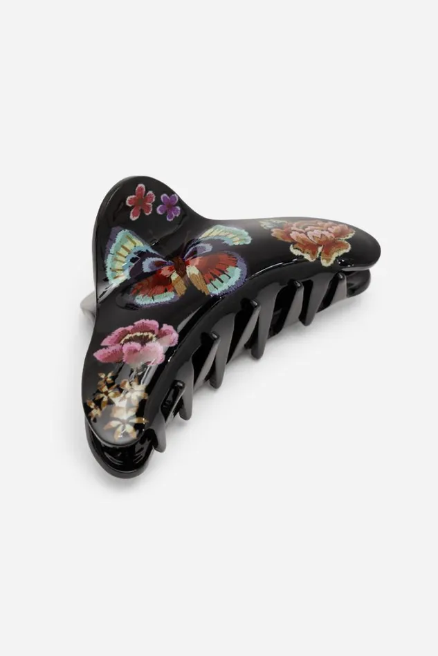 Women BUTTERFLY HAIRCLIP Black Johnny Was Hair Accessories