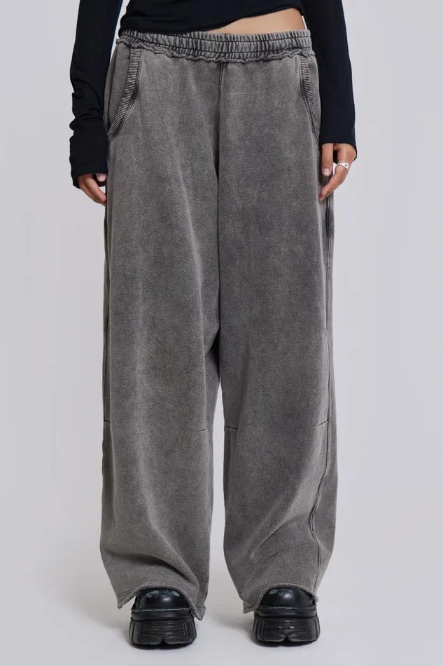 Women Chrome Wash Colossus Joggers Jaded London Joggers and Sweatpants