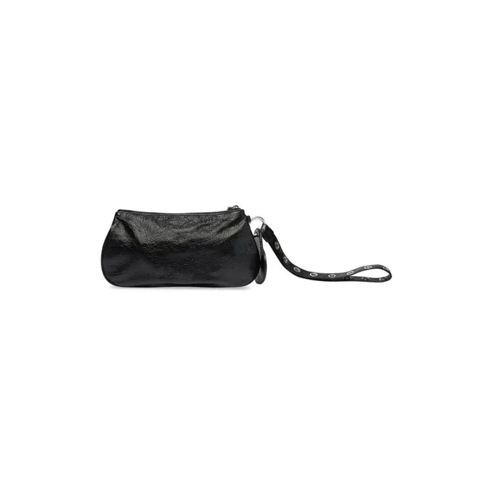 Women Clutches and Pouches Balenciaga Le Cagole Mini Multipouch In Black