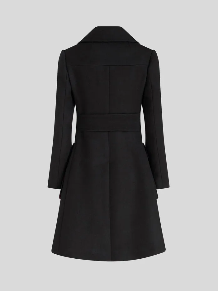 Women Coat With Floral Buttons Etro Coats And Outerwear