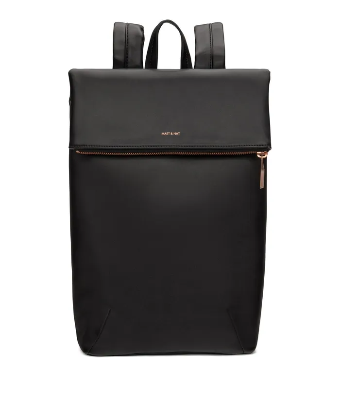 Women Colton Vegan Backpack 8211 Loom Blackr Matt and Nat Backpacks