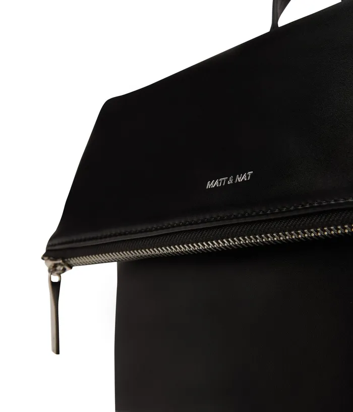 Women Colton Vegan Backpack 8211 Loom Blackr Matt and Nat Backpacks