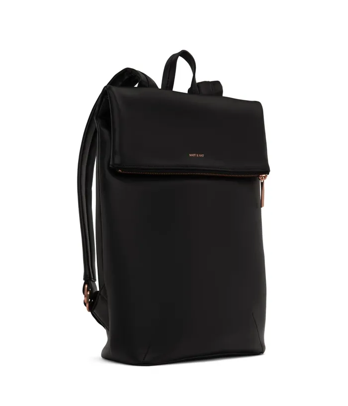 Women Colton Vegan Backpack 8211 Loom Blackr Matt and Nat Backpacks