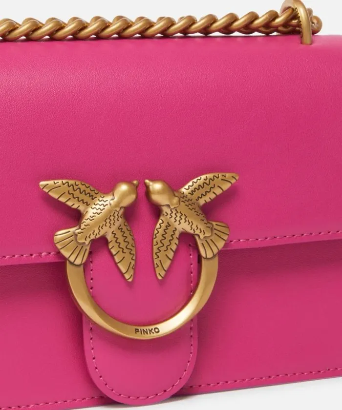 Women Crossbody Bags Pinko Mini Love Bag One Simply Pinko Pinkantique Gold Women Crossbody Bags Pinko Mini Love Bag One Simply Pinko Pinkantique Gold