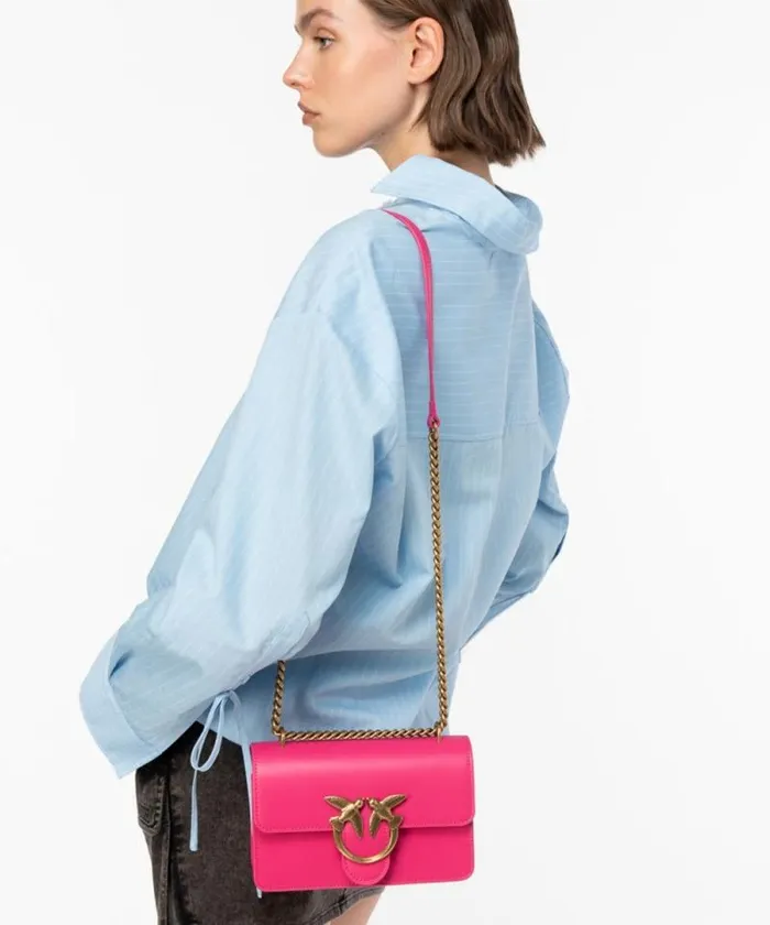 Women Crossbody Bags Pinko Mini Love Bag One Simply Pinko Pinkantique Gold Women Crossbody Bags Pinko Mini Love Bag One Simply Pinko Pinkantique Gold