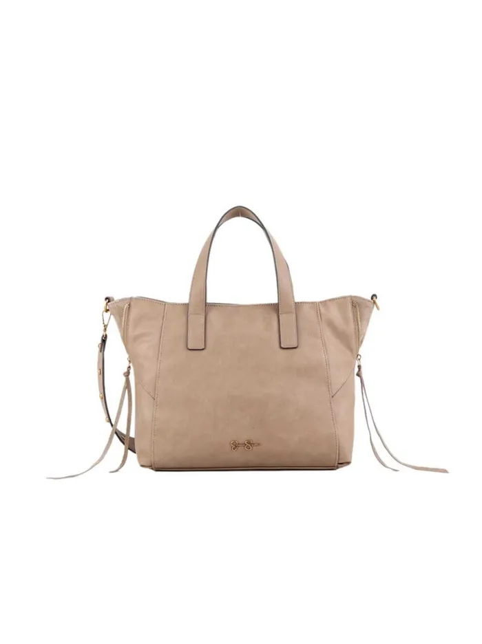 Women Crossbody Jessica Simpson Walton Satchel In Buff