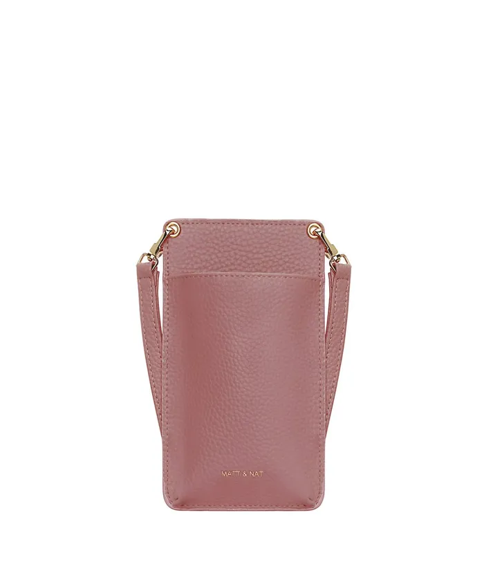 Women Cue Vegan Crossbody Bag 8211 Purity Rose Matt and Nat Cell Phone Holders Women Cue Vegan Crossbody Bag 8211 Purity Rose Matt and Nat Cell Phone Holders