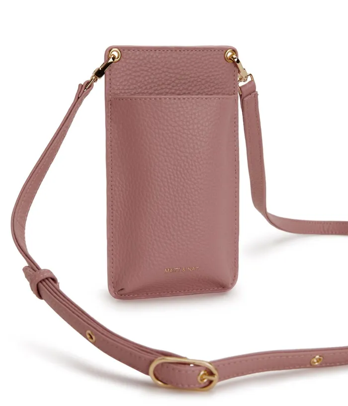 Women Cue Vegan Crossbody Bag 8211 Purity Rose Matt and Nat Cell Phone Holders