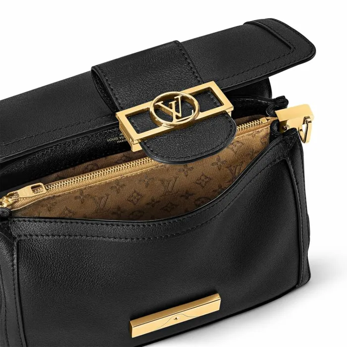 Women Dauphine Bag Louis Vuitton Louis Vuitton M25209 Dauphine Soft MM Black 8211 Louis Vuitton Handbag Store