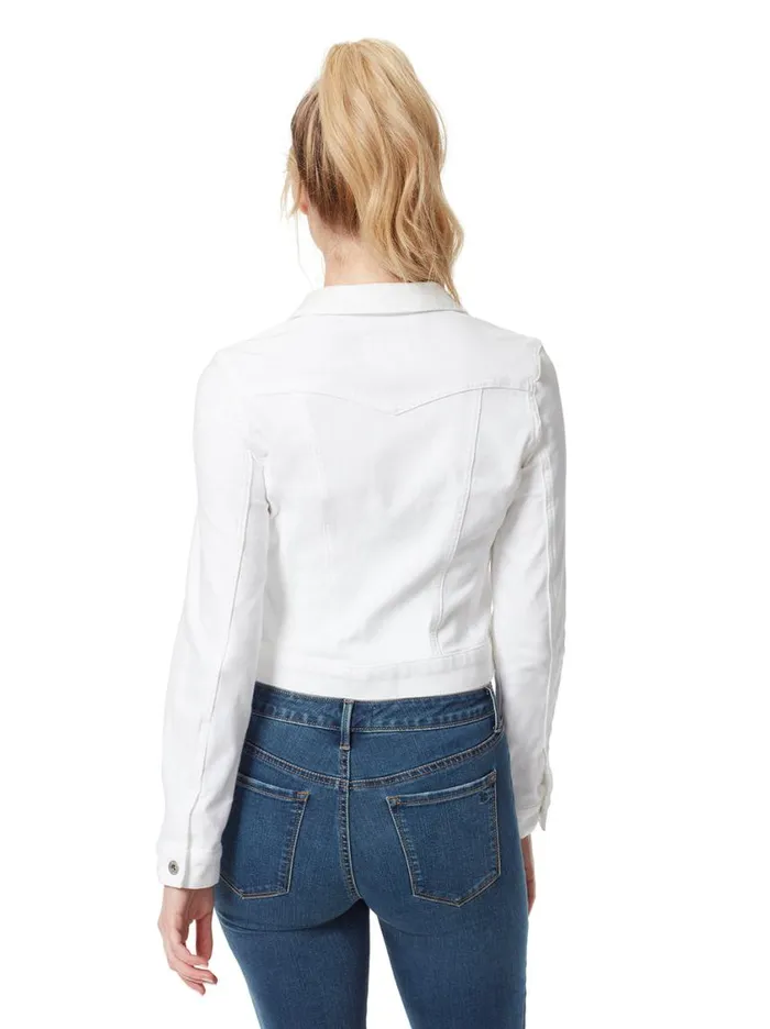 Women Denim Jessica Simpson Pixie Jacket In White