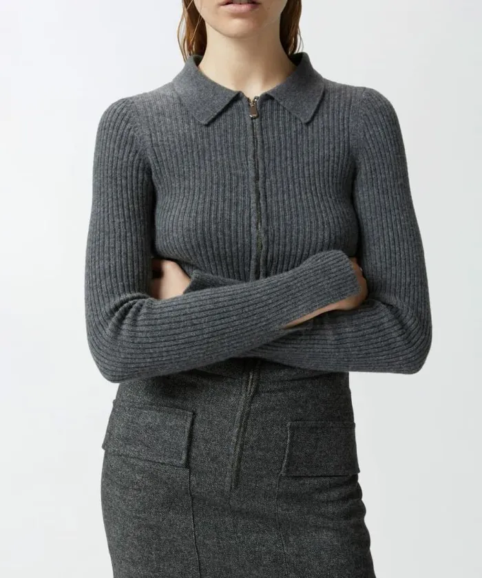 Women Dresses Pinko Sweater And Skirt Twopiece Effect Dress Blackgrey