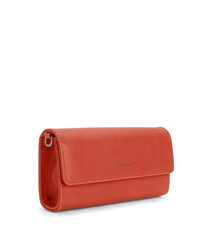 Women Drewmed Vegan Crossbody Bag 8211 Vintage Cardinal Matt and Nat Crossbody
