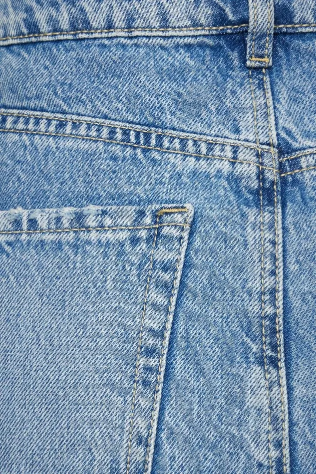 Women Dynamite Jeans and Denim Denim Maxi Skirt Blue