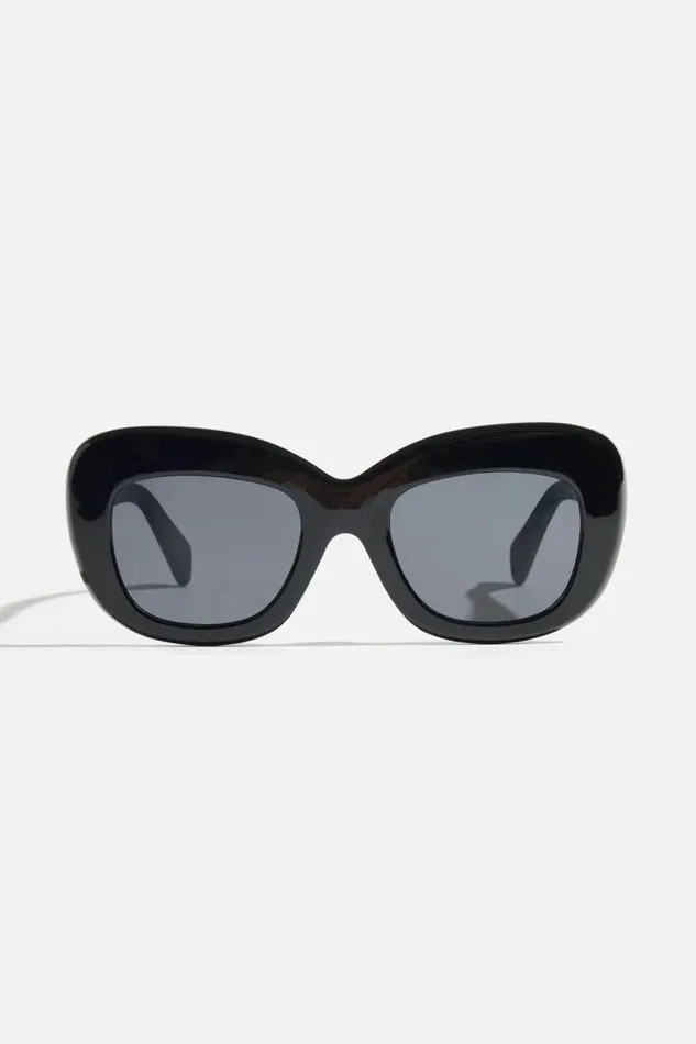 Women Dynamite Sunglasses Exaggerated CatEye Sunglasses Purple