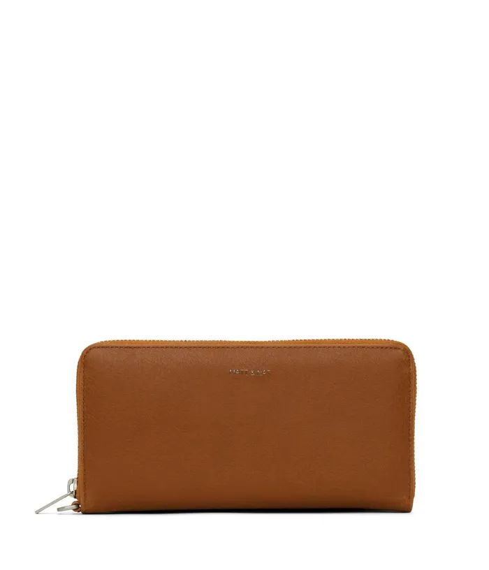 Women Elm Vegan Continental Wallet 8211 Vintage Chili Matt and Nat Wallets