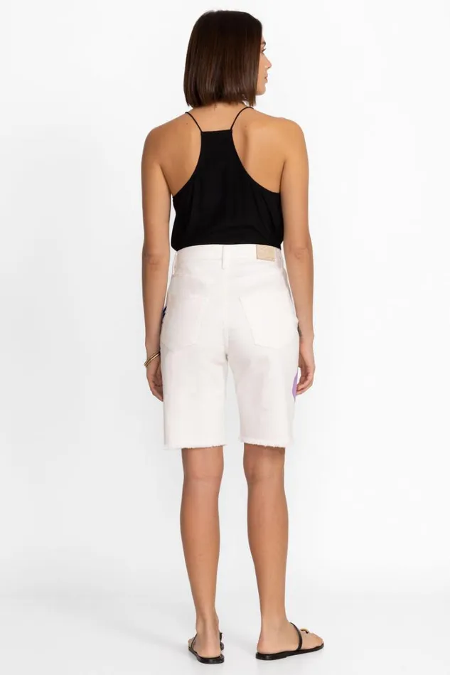 Women ENDLESS SUNSHINE BERMUDA SHORT White Johnny Was Bottoms Women ENDLESS SUNSHINE BERMUDA SHORT White Johnny Was Bottoms