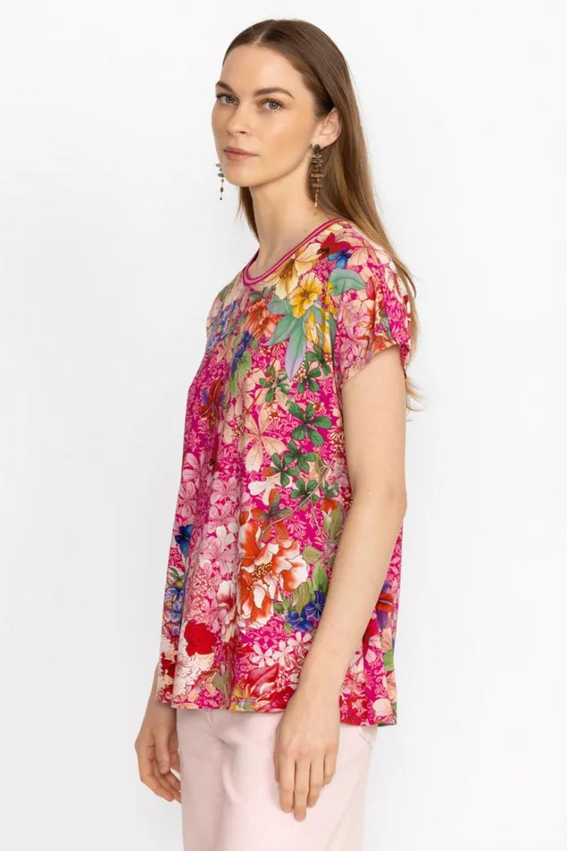 Women FRAME RELAXED DOLMAN SLEEVE TEE Frame Johnny Was Tops Women FRAME RELAXED DOLMAN SLEEVE TEE Frame Johnny Was Tops