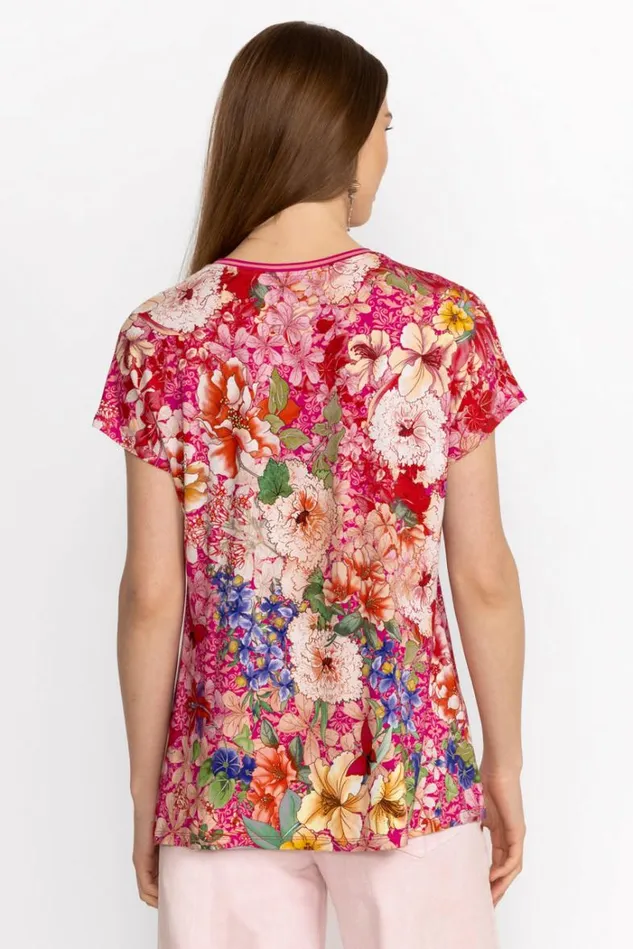 Women FRAME RELAXED DOLMAN SLEEVE TEE Frame Johnny Was Tops Women FRAME RELAXED DOLMAN SLEEVE TEE Frame Johnny Was Tops