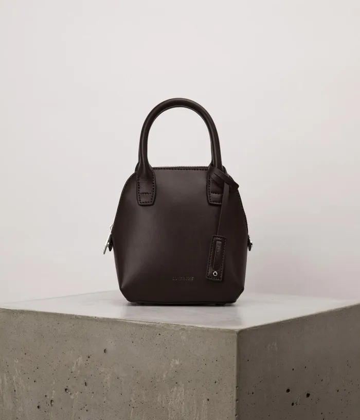 Women Gessi Mini Vegan Satchel 8211 Appleskin Cord Matt and Nat Satchels