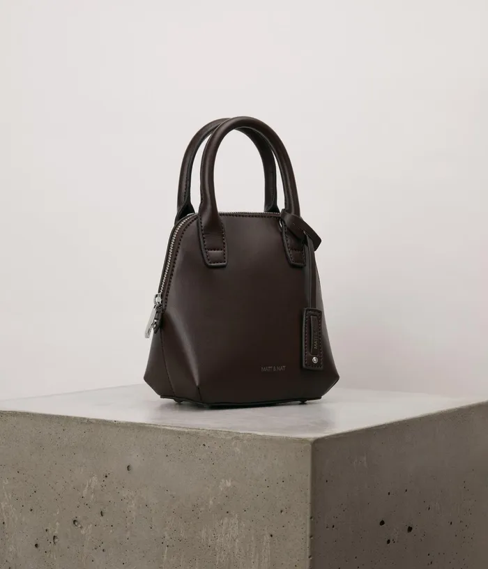 Women Gessi Mini Vegan Satchel 8211 Appleskin Cord Matt and Nat Satchels