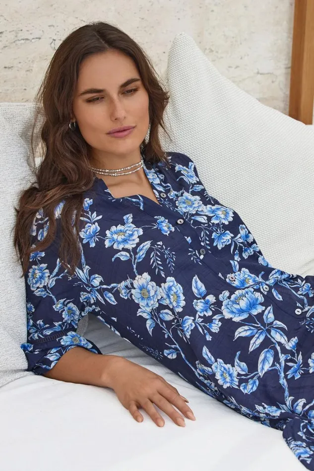 Women HI LOW RUFFLE SLEEVE MAXI Magnolia Johnny Was Dresses Women HI LOW RUFFLE SLEEVE MAXI Magnolia Johnny Was Dresses