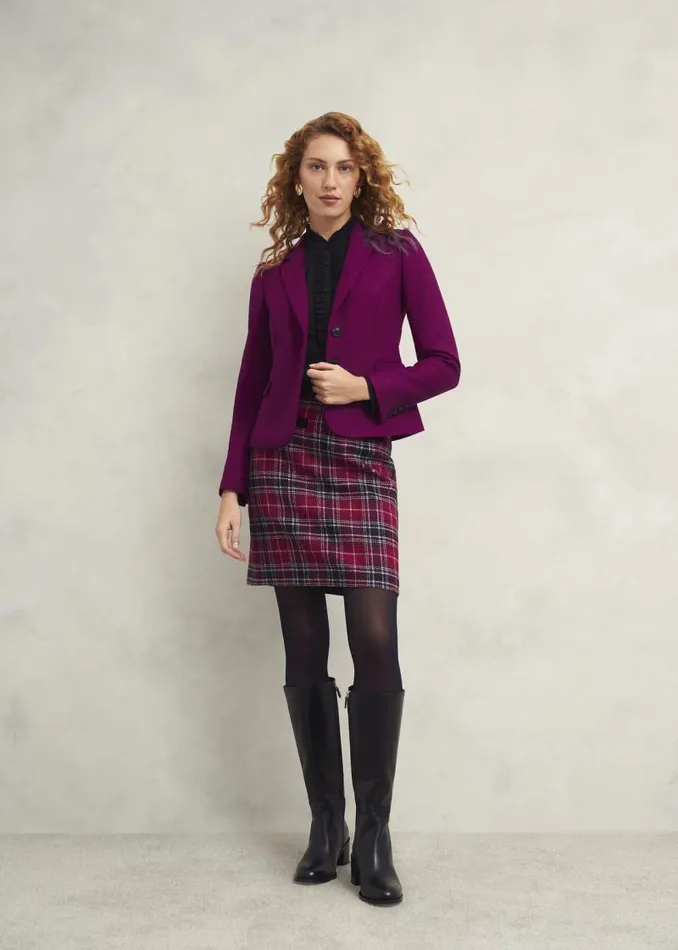 Women HOBBS Coats and Jackets Petite Hackness Jacket Pink