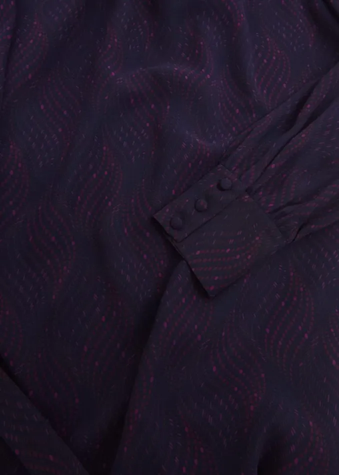 Women HOBBS Dresses and Jumpsuits Frances Dress Plum Multi