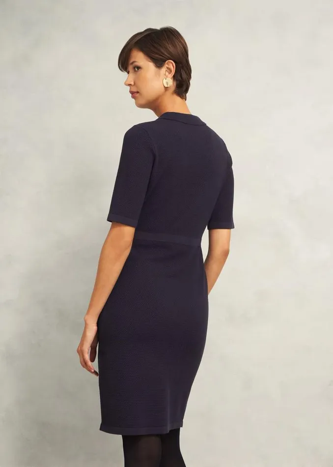Women HOBBS Dresses and Jumpsuits Niamh Knitted Dress Hobbs Navy