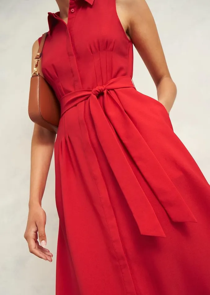 Women HOBBS Dresses and Jumpsuits Sandra Dress Begonia Red