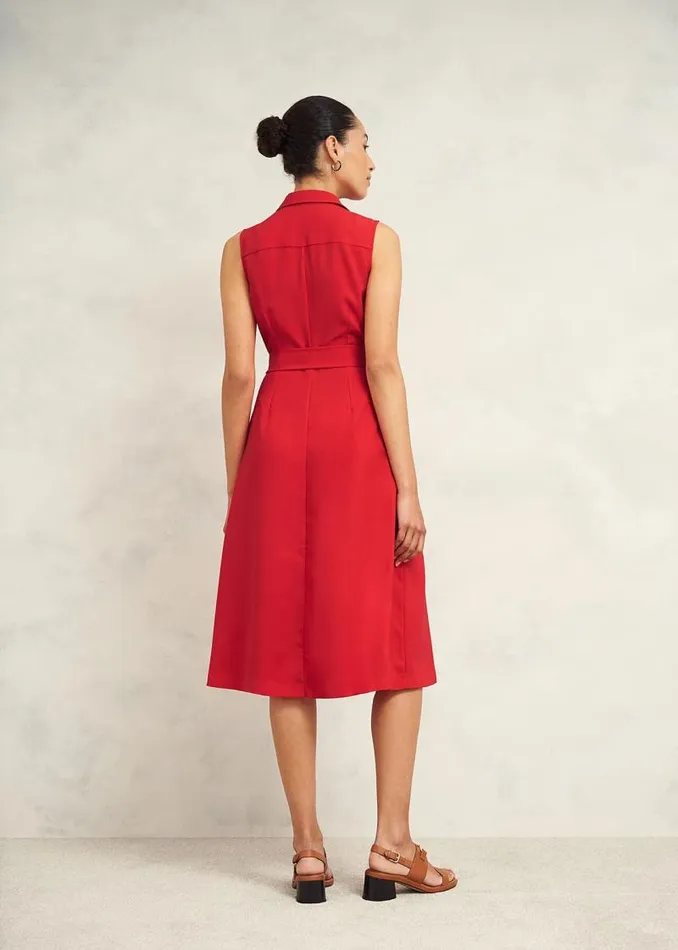 Women HOBBS Dresses and Jumpsuits Sandra Dress Begonia Red