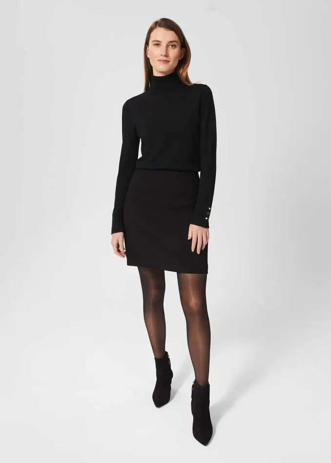 Women HOBBS Skirts Mia Aline Skirt Black