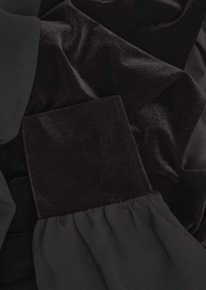 Women HOBBS Tops Aimee Velvet Top Black