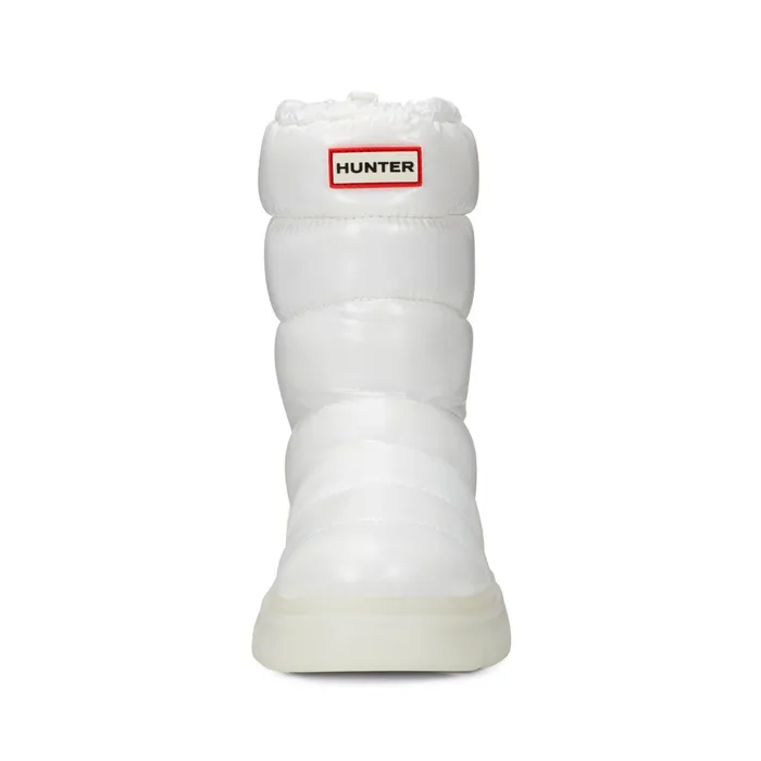 Women Insulated and Snow Boots Hunter Boots Maribel Lug Sole Insulated Waterproof Snow Booties White Women Insulated and Snow Boots Hunter Boots Maribel Lug Sole Insulated Waterproof Snow Booties White