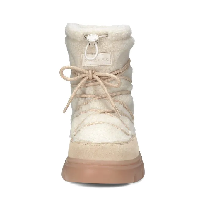 Women Insulated and Snow Boots Hunter Boots Misty Lug Sole Insulated Waterproof Snow Booties Light Natural Women Insulated and Snow Boots Hunter Boots Misty Lug Sole Insulated Waterproof Snow Booties Light Natural