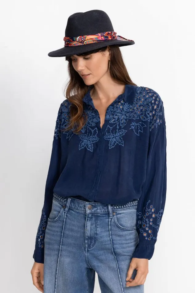 Women Jade Felt Hat Charcoal Johnny Was Hats