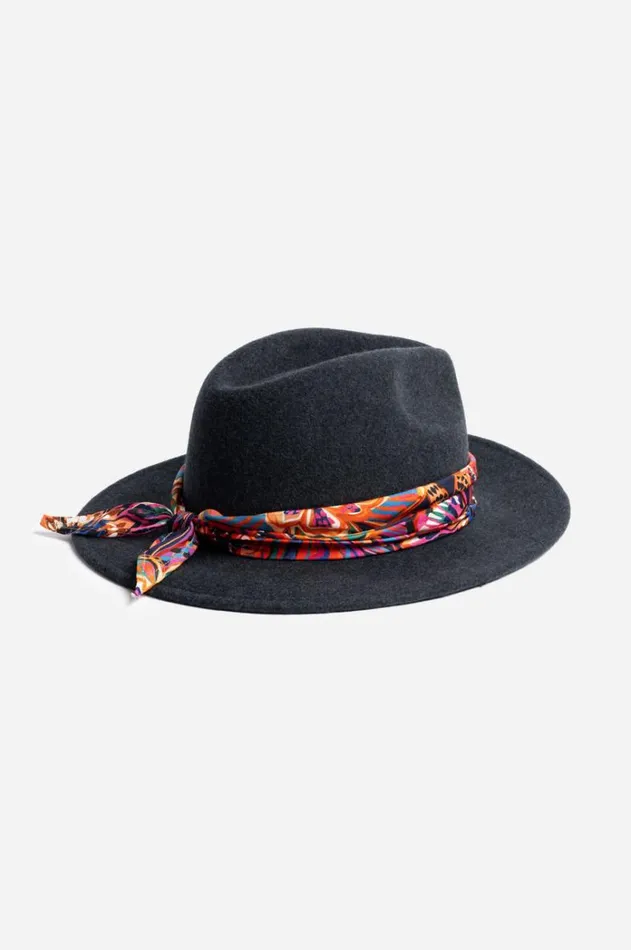 Women Jade Felt Hat Charcoal Johnny Was Hats Women Jade Felt Hat Charcoal Johnny Was Hats