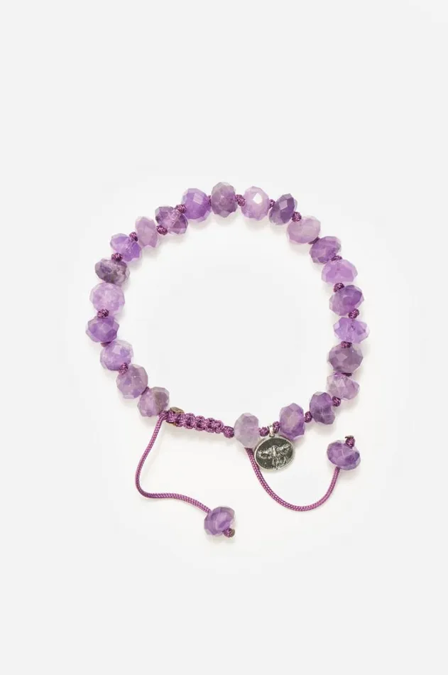 Women Joseph Brooks Amethyst Bracelet Purple Johnny Was Jewelry