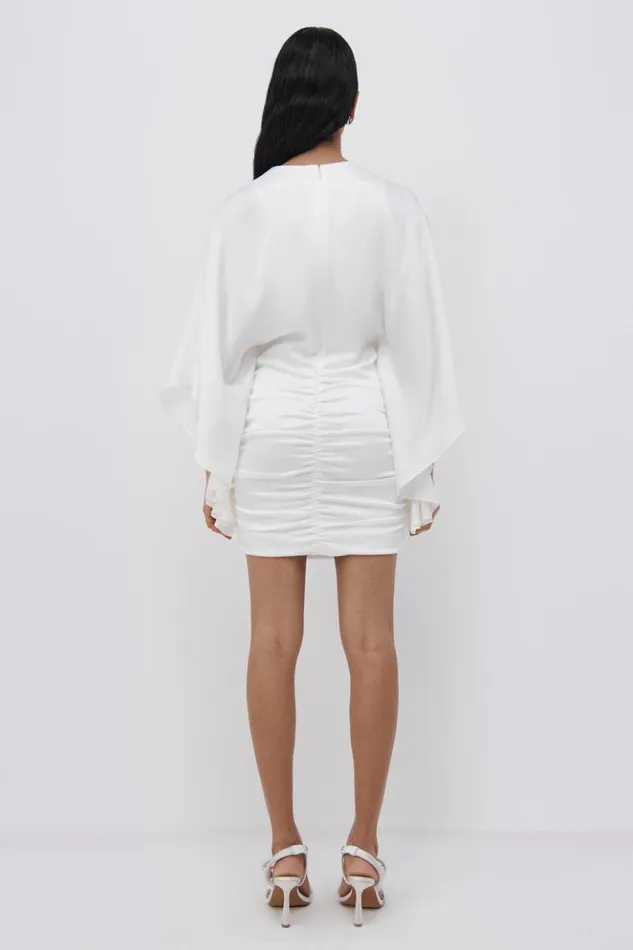 Women Kadence Bell Sleeve Mini Dress EXCLUSIVE White Jonathan Simkhai Dresses and Jumpsuits