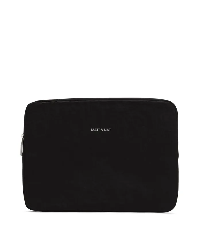 Women Kehl 15 Inch Vegan Laptop Sleeve 8211 Oam Black Matt and Nat Cases